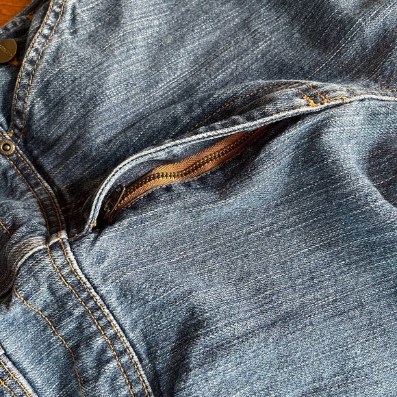 Carhartt blue denim overalls 6 - Picture 9 of 12